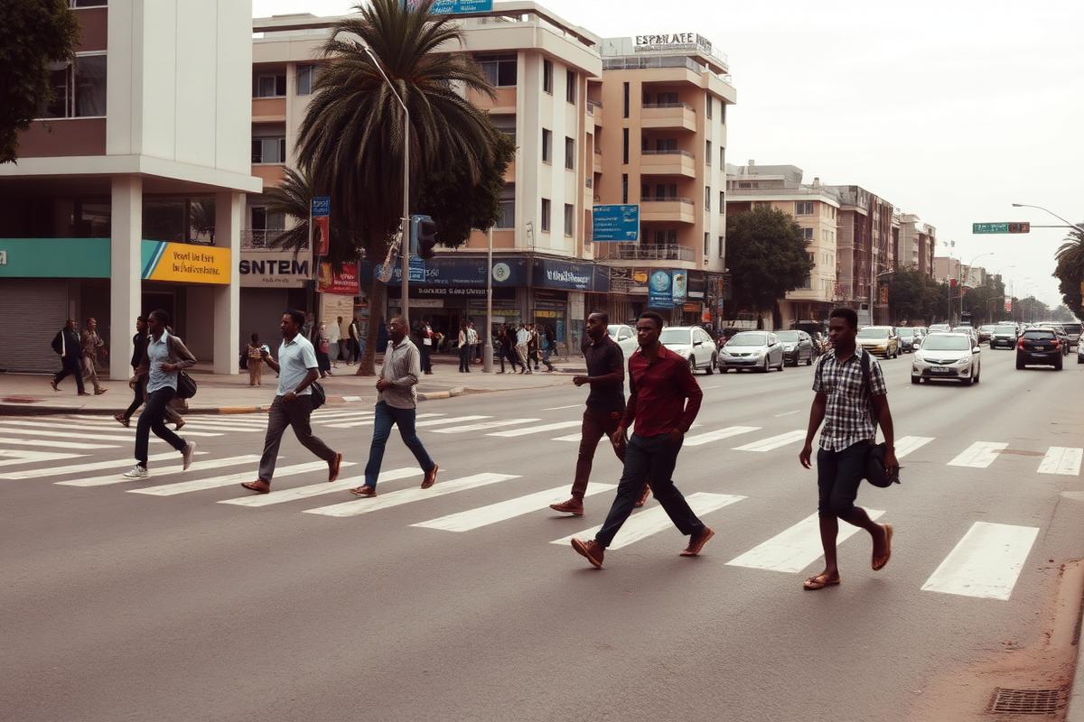 Demo placeholder: pedestrian crossing upgrades under review